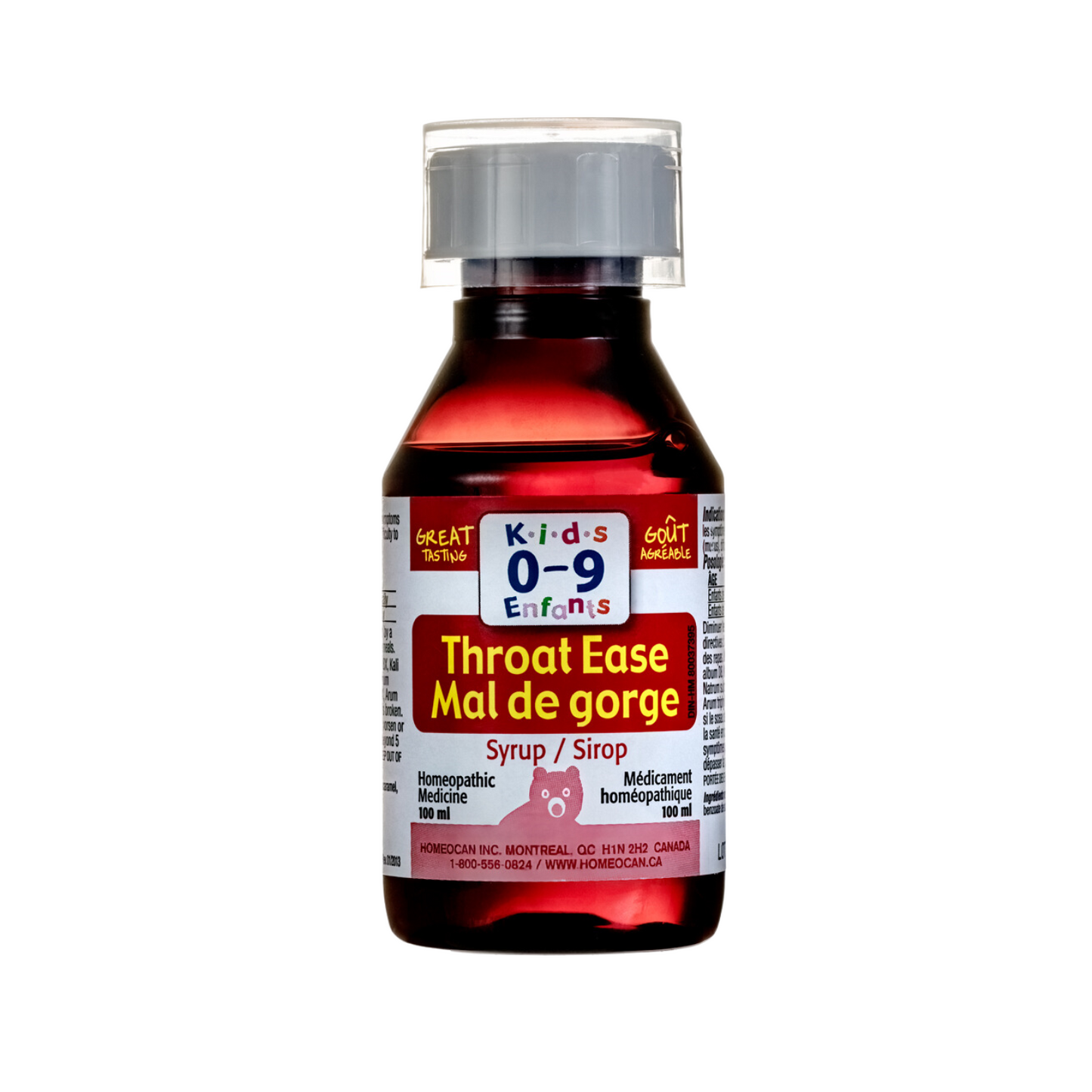 Kids 0-9 Throat Ease Oral Solution 100ml