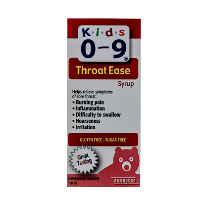 Kids 0-9 Throat Ease Oral Solution 100ml