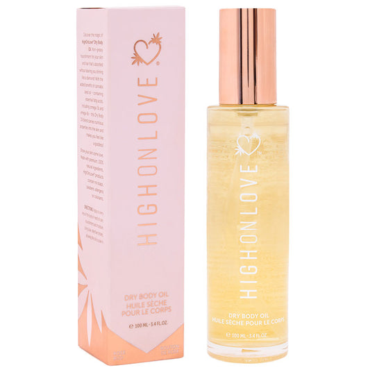 High on love dry body oil (100 ml spray bottle)