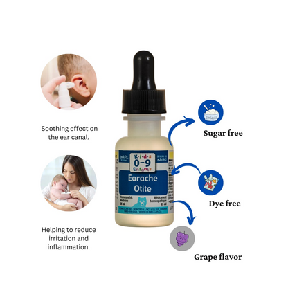 Kids 0-9  Earache Oral Solution 25ml