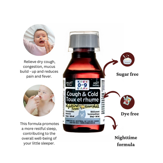 Kids 0-9 Cough and Cold Nighttime Formula 100 ml